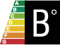 Icono eficiencia energética B