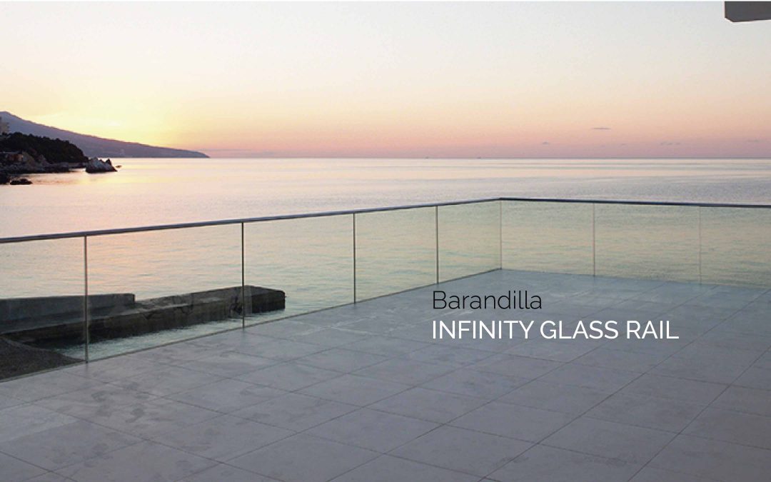 BARANDILLA CRISTAL INFINITY GLASS FEET