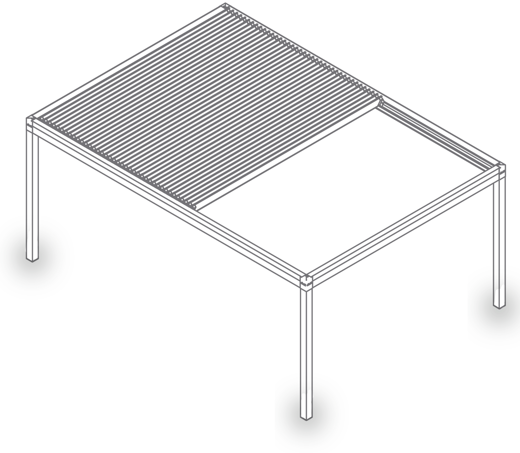 Pérgola Orchestra autoportante